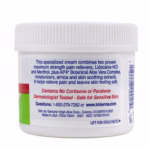 Topical Pain Relief TriDerma MD® 4% - 1% Strength Lidocaine / Menthol Cream 4 oz. #73041 - Image 2